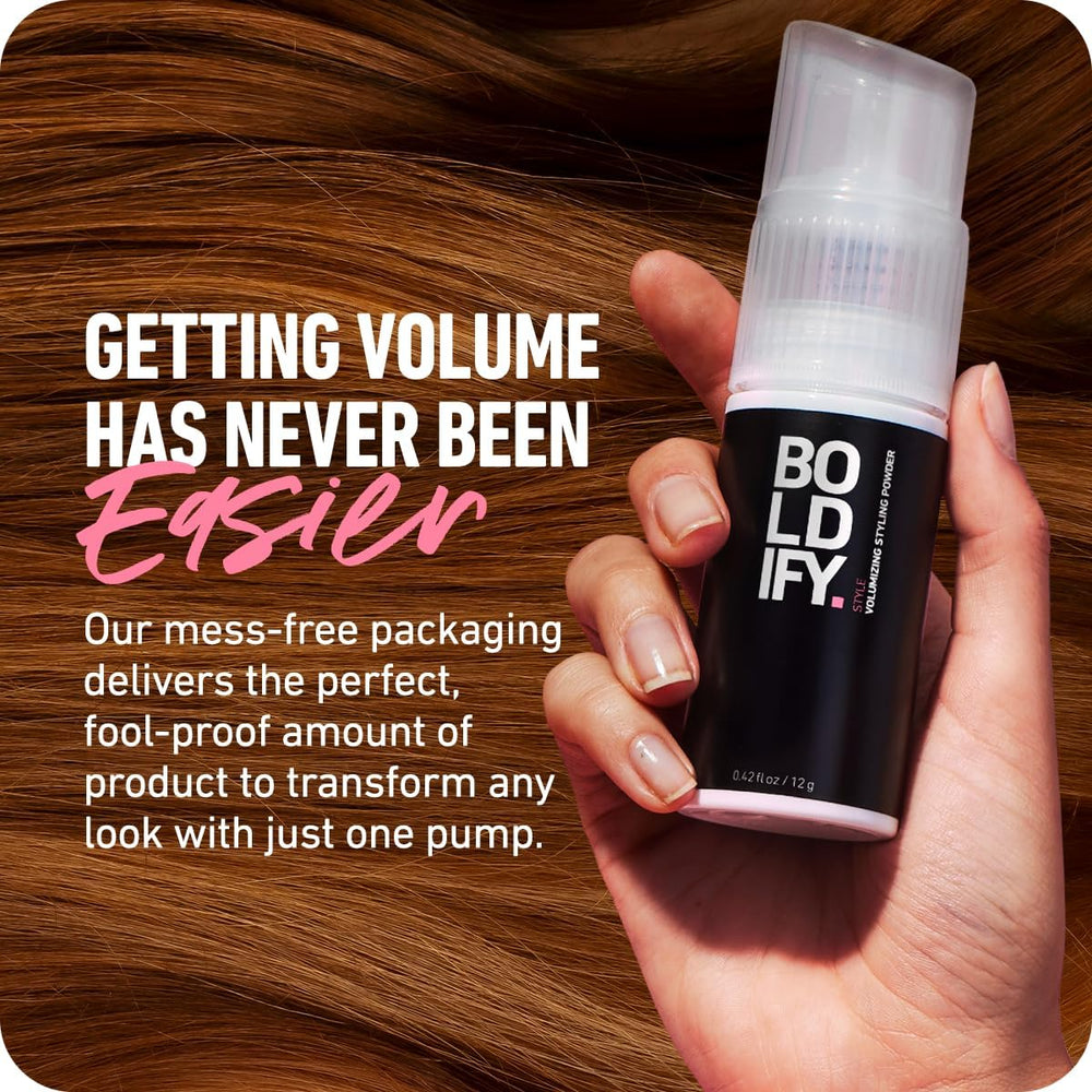 Boldify fine-hair texture powder delivering lightweight volume and manageability