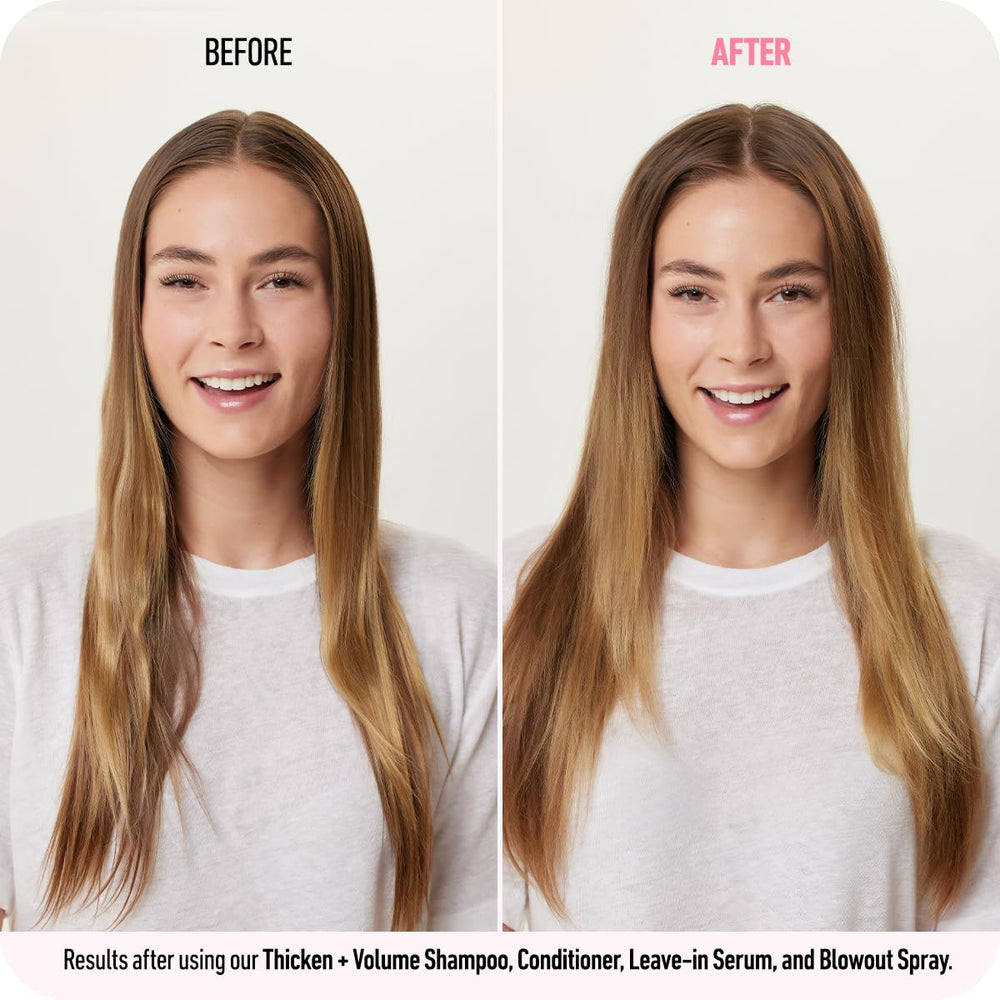 Boldify Full Body Blowout Spray root lift demonstration for volume