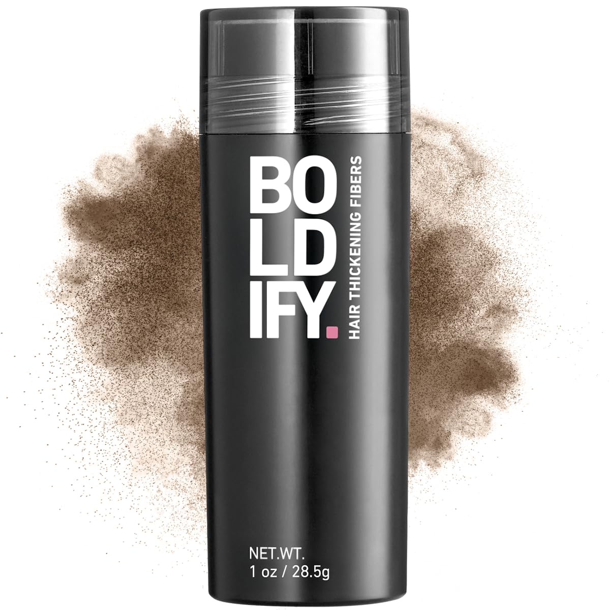Boldify Hair Fibers crown application demonstrates natural daytime coverage for thinning crowns.