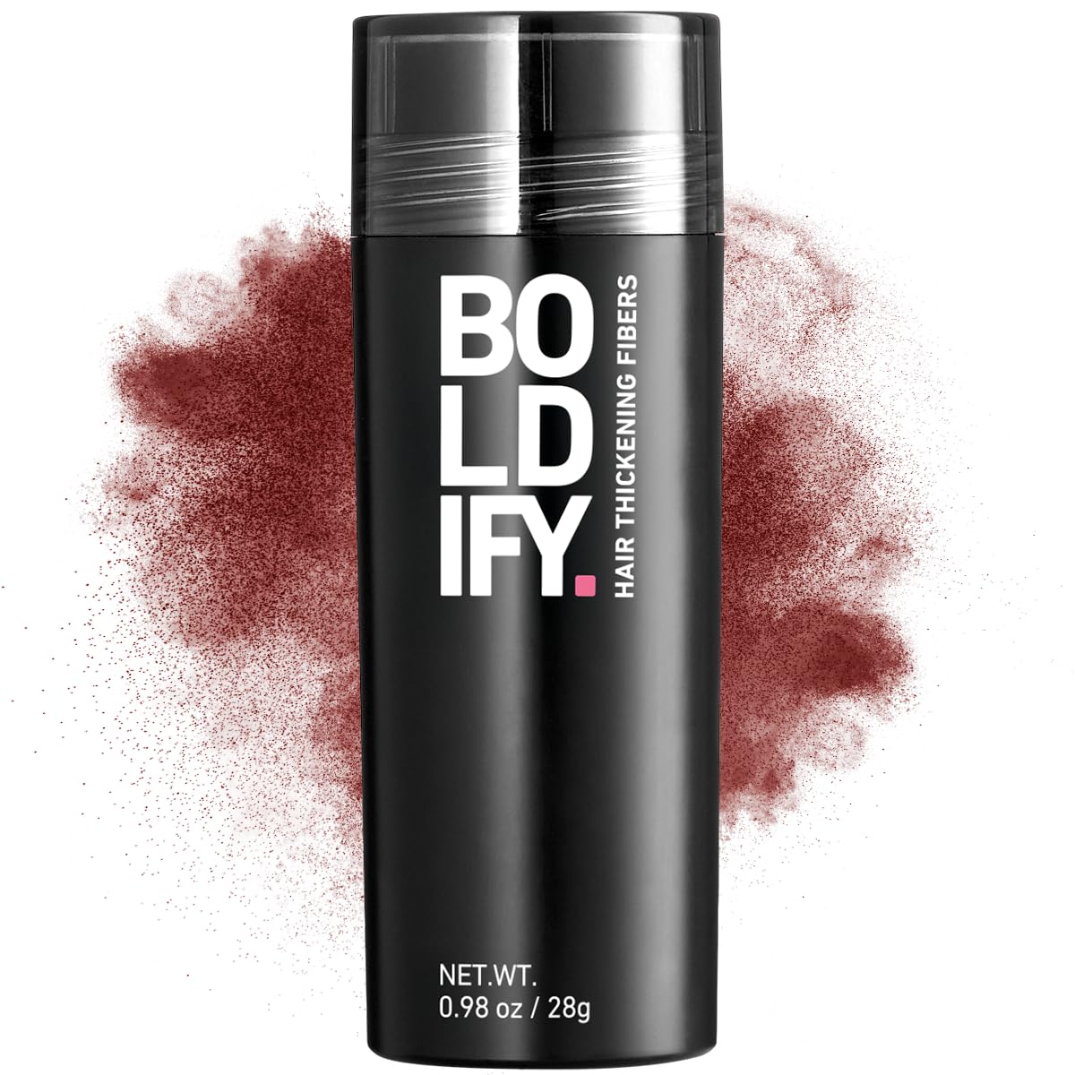 Boldify Hair Fibers crown-application for instant fullness with natural blend
