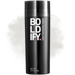 Boldify Hair Fibers crown-fill close-up for instantly fuller look