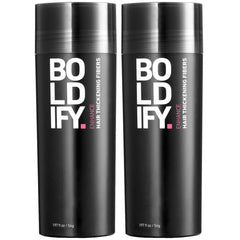 Boldify Hair Fibers shake-over-crown for instant fuller appearance.