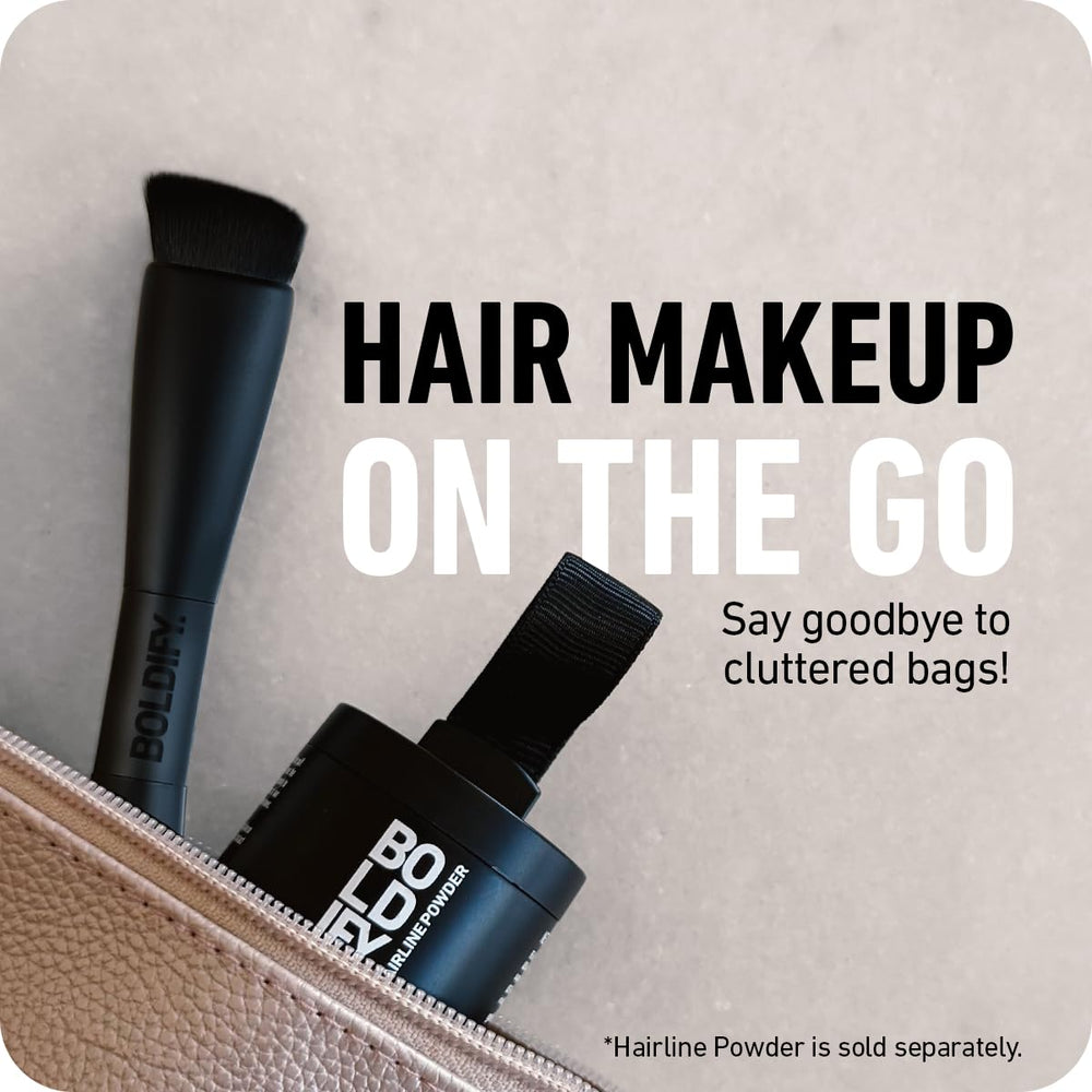 Boldify hairline powder compatibility supports consistent coverage with Boldify Hairline Powder.
