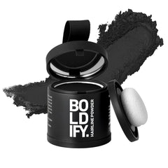 Boldify Hairline Powder compact travel kit shown for on-the-go root touch-ups.