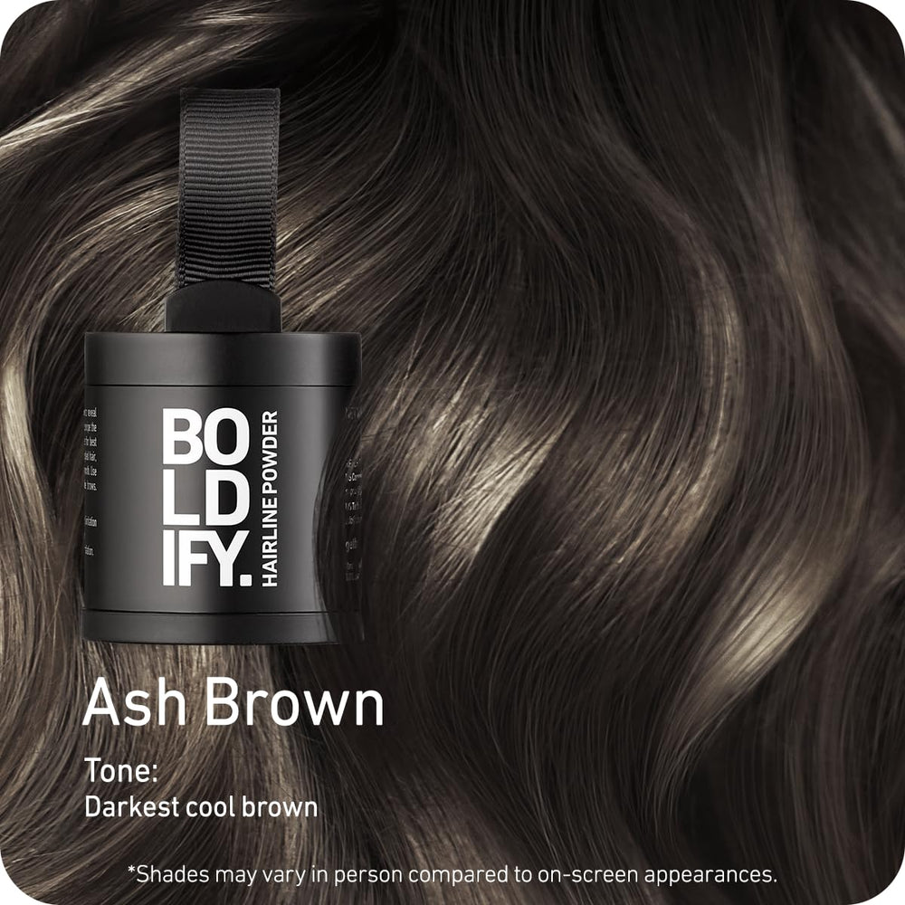 Boldify Hairline Powder travel kit enables touch-ups on the go