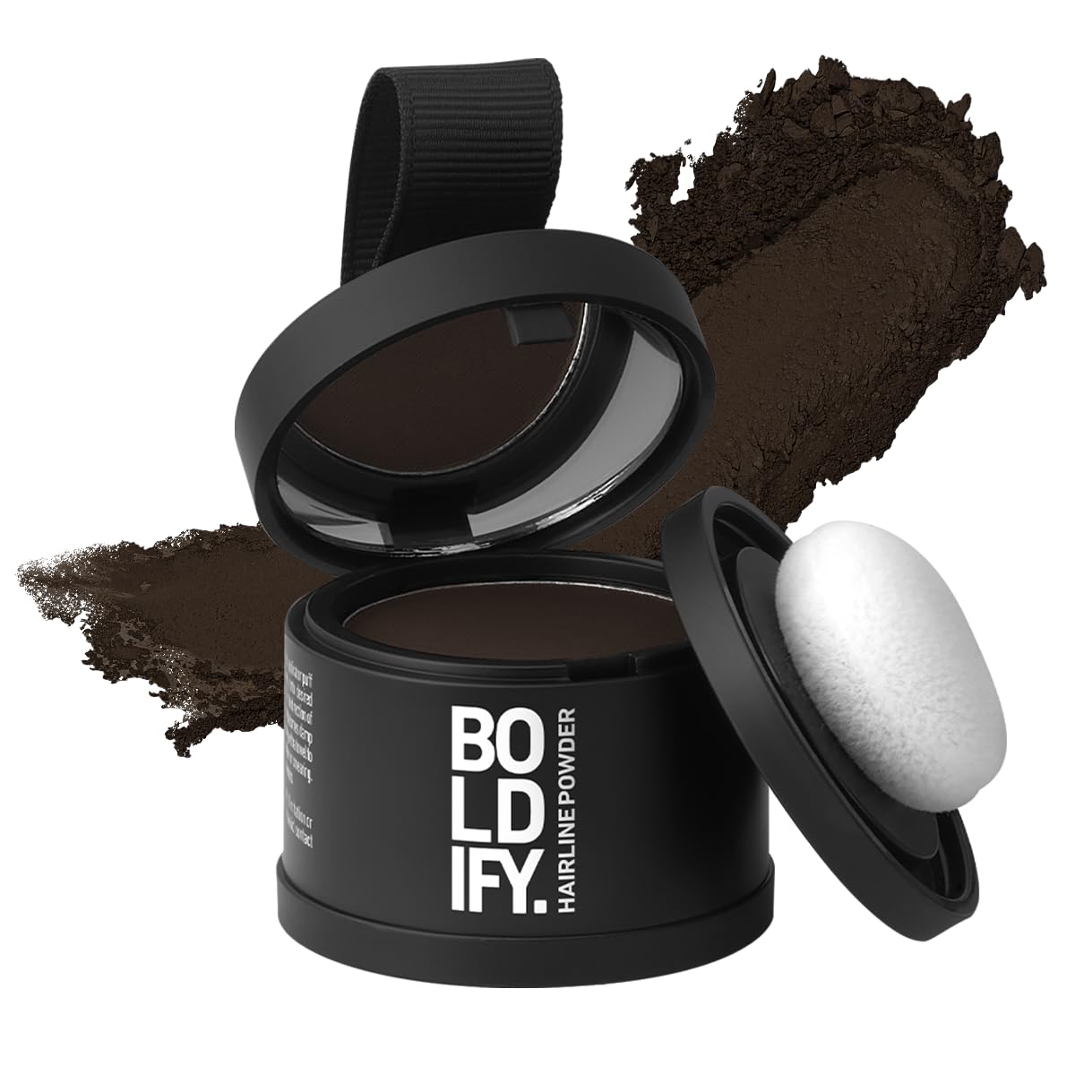 Boldify Hairline Powder compact travel kit ready for on-the-go root touch-ups and shade control