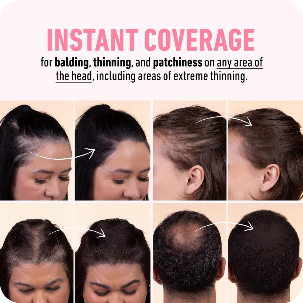 BOLDIFY Hairline Powder gray-coverage option blends naturally with your strands.