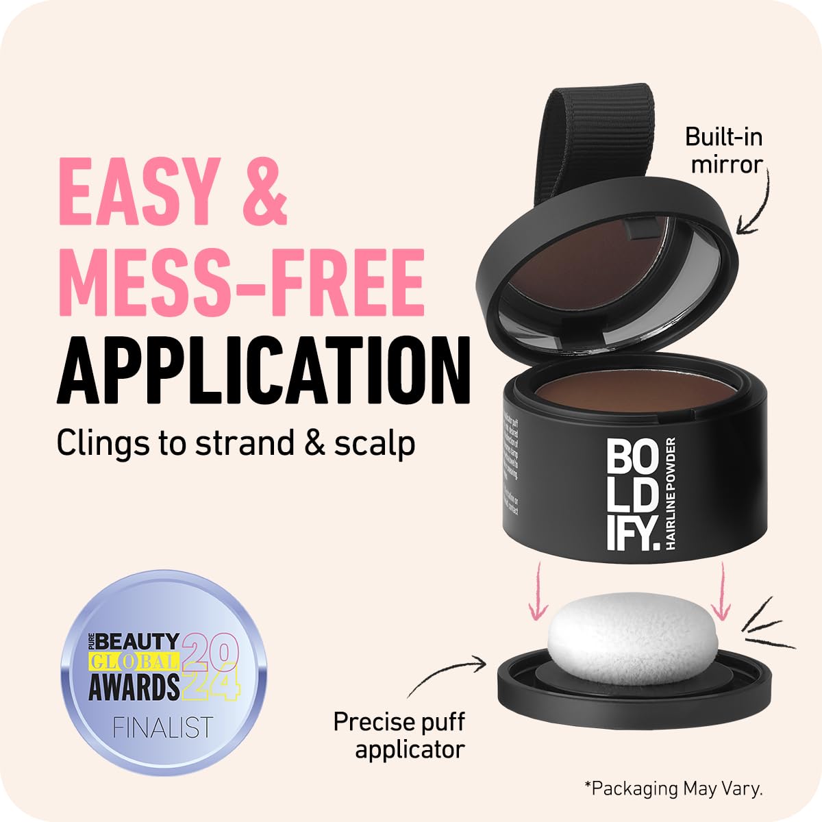 Boldify Hairline Powder swatch and color reference for easy shade selection.