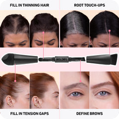 Boldify small angled brow definer shapes brows with precision.