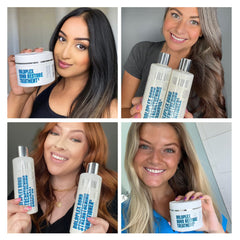 Bold Uniq Bond Strengthening Shampoo bottle—hydrates and strengthens hair.
