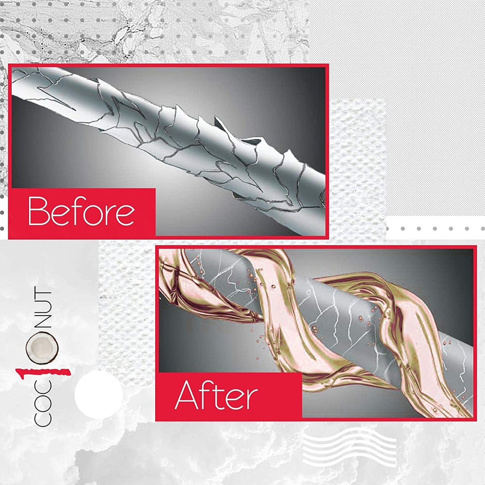 Bold Uniq Coconut Thermal Protection Spray on dry hair illustrates moisture boost and detangling prep.