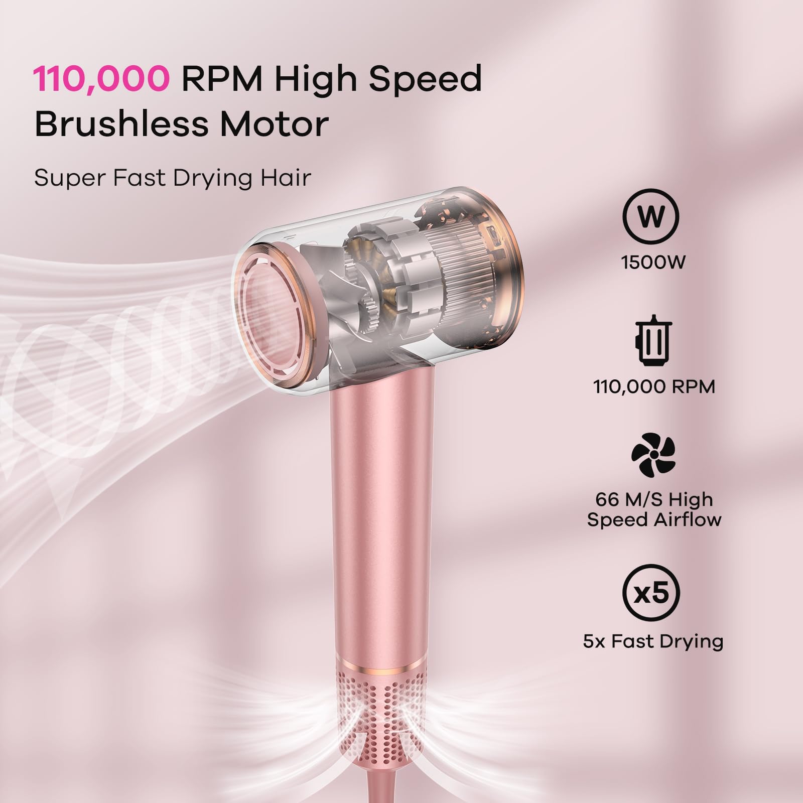 BOMIDI diffuser compatibility for curly hair styling at home