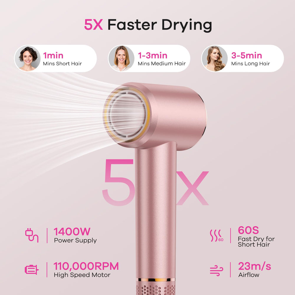 BOMIDI lightweight portable design for home, travel, and salon use