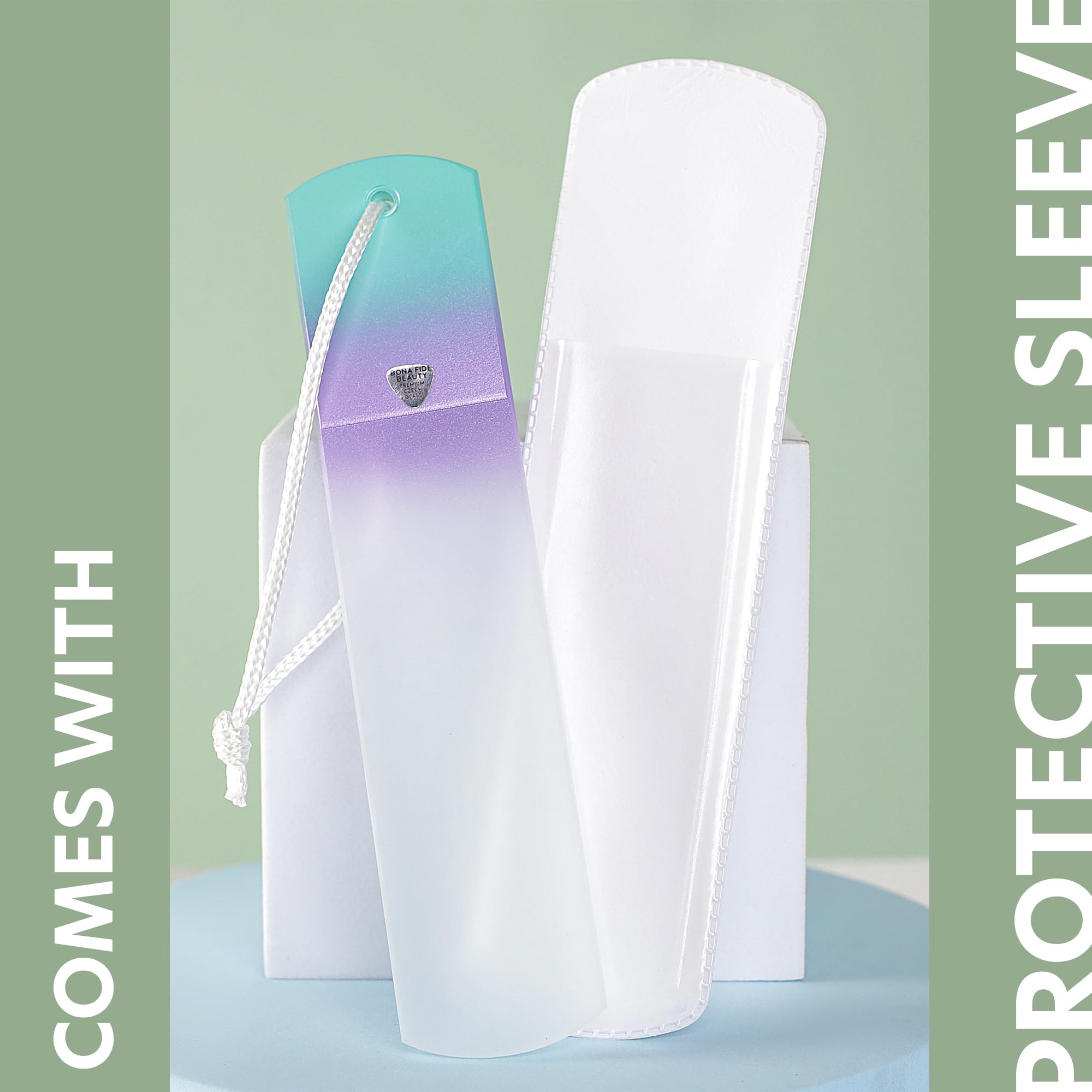 Bona Fide Beauty travel sleeve protects portable foot file