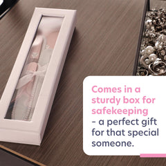 Bona Fide Beauty travel glass nail file for on-the-go filing