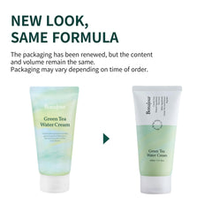 BONAJOUR Green Tea Water Bomb application on face demonstrating refreshing hydration
