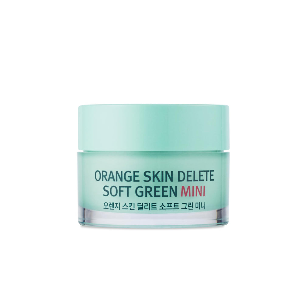 bonamedusa Orange Skin Delete primer bottle with soft green tint for pore care.
