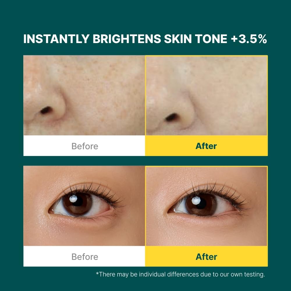 BONCEPT Vita C Conceal Eye Cream natural tint blends with skin tone