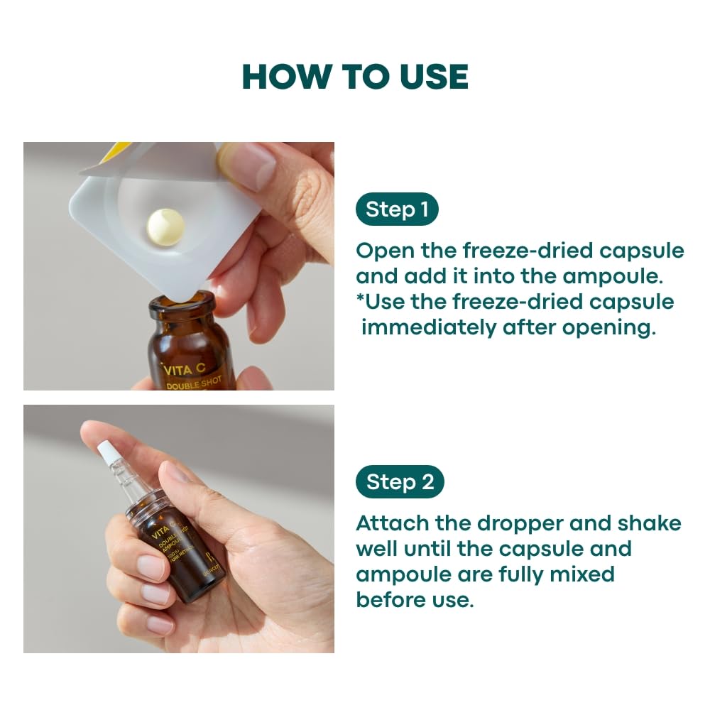 BONCEPT Vita C face before-after hints at a clearer, more radiant complexion.