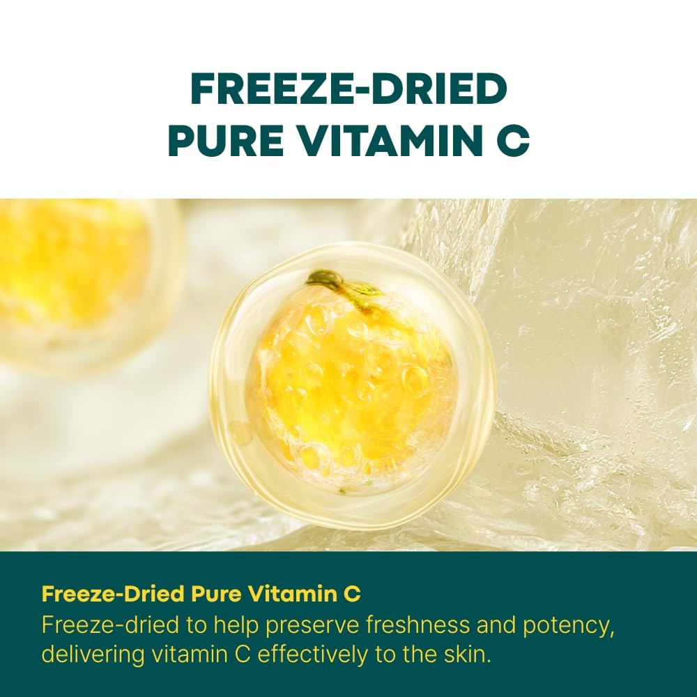 BONCEPT Vita C fresh capsule exposure shows activation for better absorption.