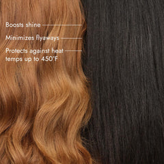 Bondbar Bonding Concentrate bottle demonstrates flyaway control for polished looks.