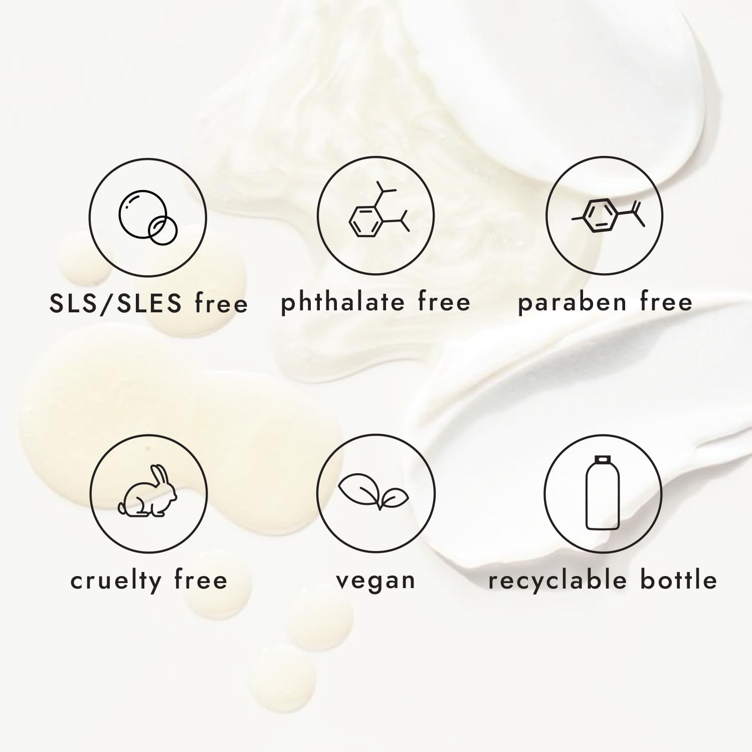 Bondbar bonding-system demo with shampoo conditioner and styling cream