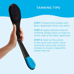 Bondi Sands blending sponge helps soften edges for a natural look