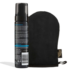 Bondi Sands Dark Self Tanning Foam application texture demonstrates easy, streak-free spread.