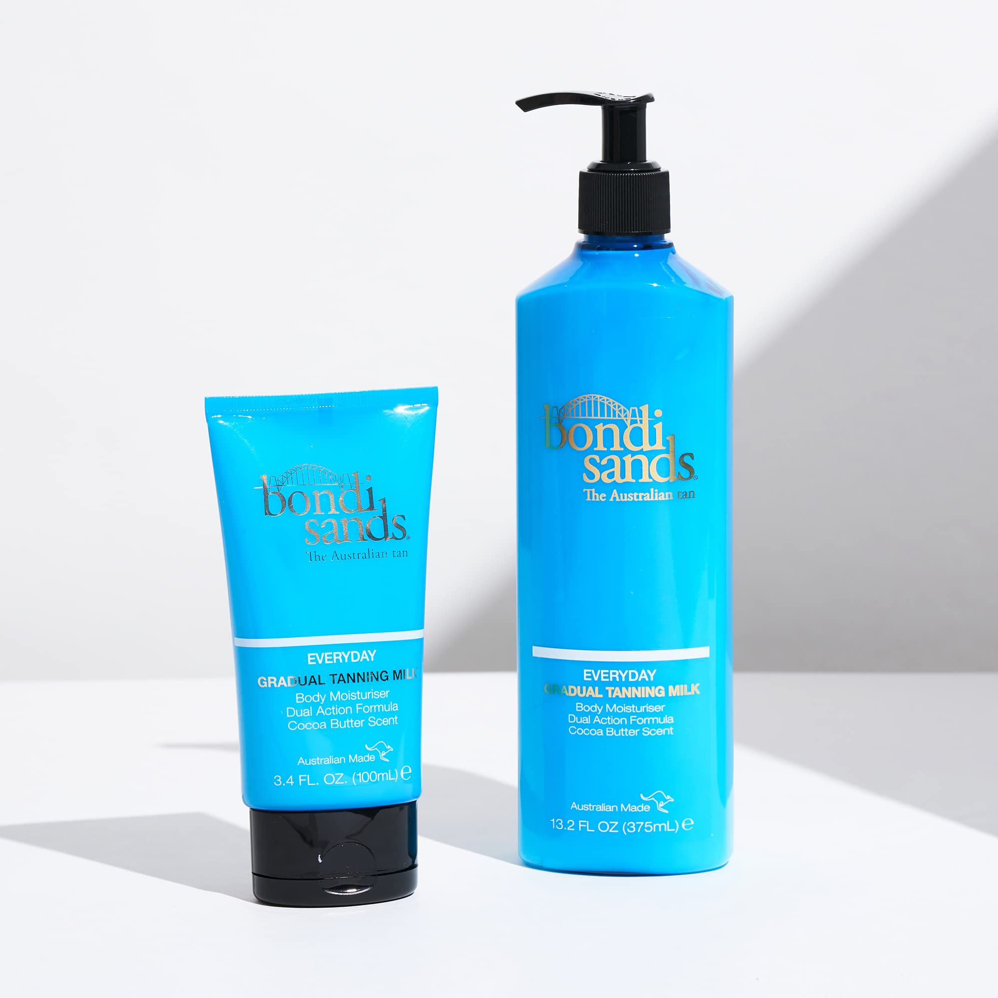 Bondi Sands gradually tanned formula highlight with aloe vera and vitamin E ingredients