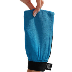 Bondi Sands Exfoliation Mitt black side for deep exfoliation before self-tan.