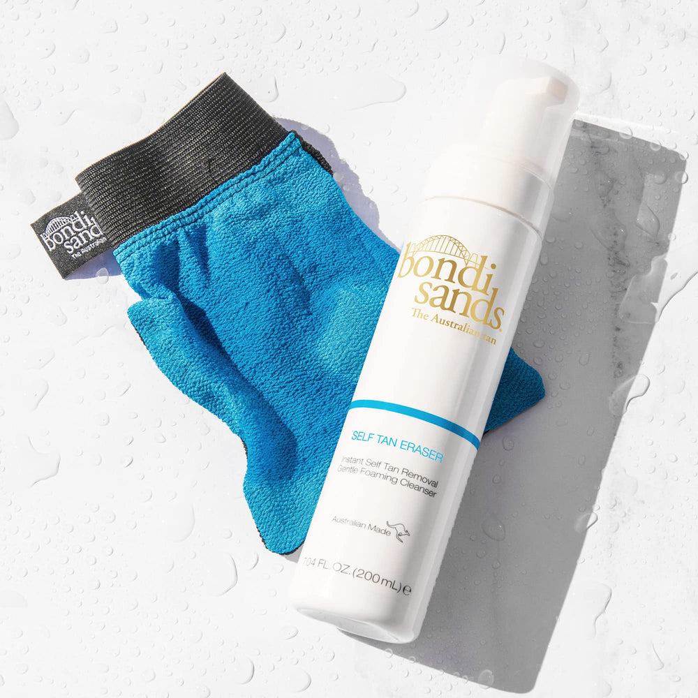 Bondi Sands Exfoliation Mitt includes 1 mitt for easy at-home tanning prep.