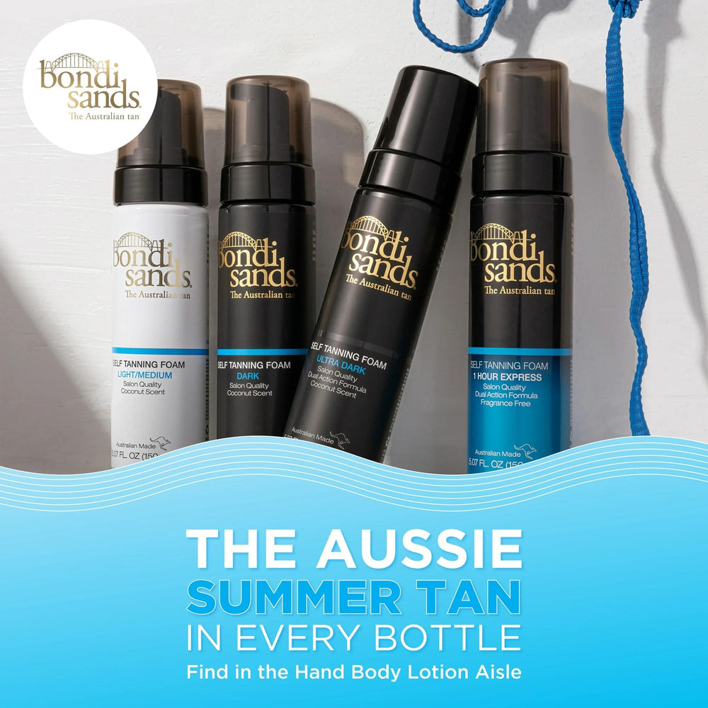 Bondi Sands face mist dermatologist-tested label for sensitive-skin suitability.