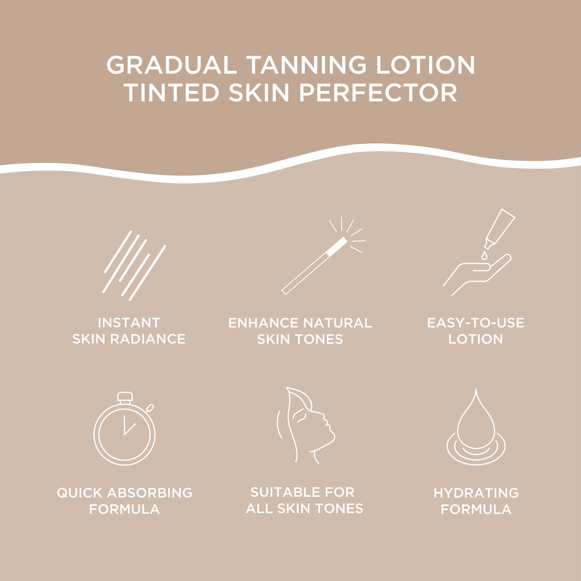 Bondi Sands coconut-scent packaging hints at tropical aroma during tanning.