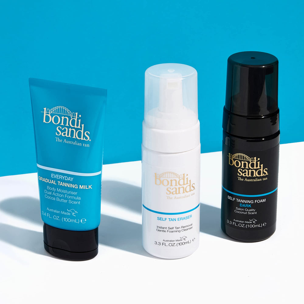 Bondi Sands Self Tan Eraser prep for next tan with refreshed skin.