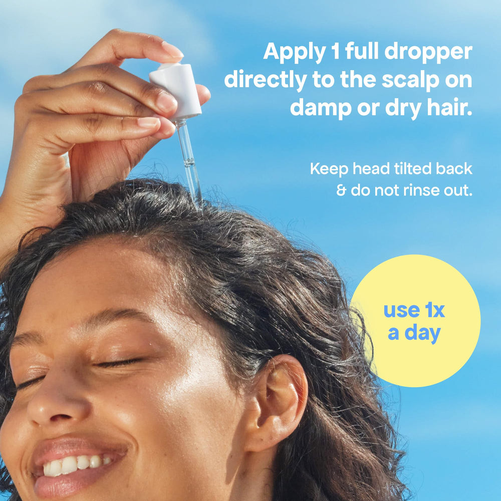 BondiBoost HG Lock Drops key actives Procapil and Redensyl support healthier-looking scalp.