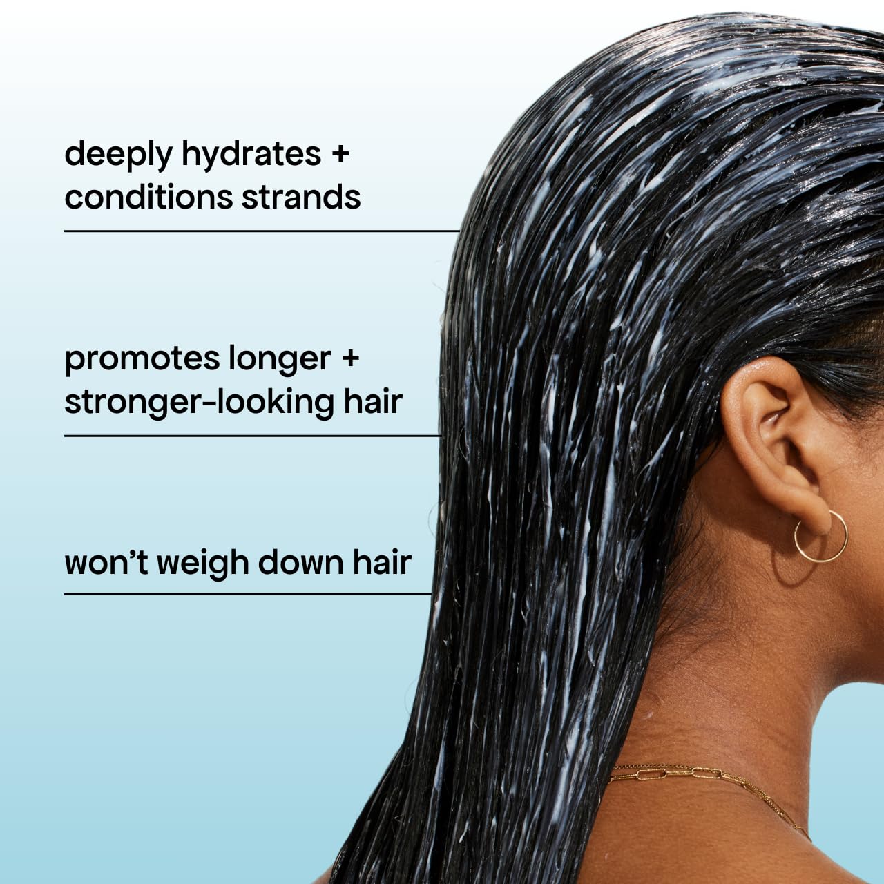 BondiBoost Miracle Hair Mask bottle highlighting nourishing formula for damaged hair