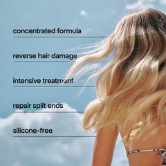 Bondiboost Rapid Repair Leave-In Mask application demonstrates easy detangling and protection