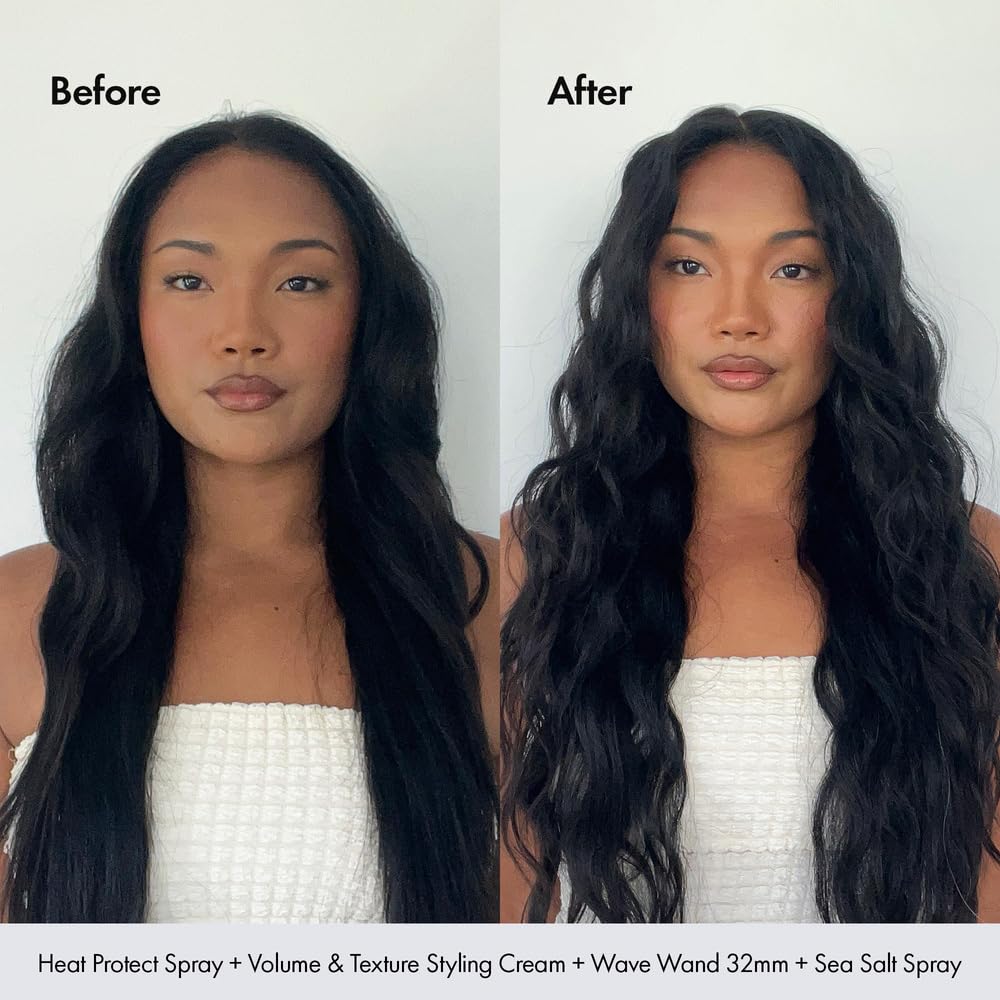 BONDIBOOST Wave Wand fast heat-up feature for quicker styling.