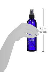 Bonfi Natural Oil-Free Wig Shine Spray being applied for quick gloss on dull hair