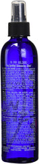 Bonfi Natural Oil-Free Wig Shine Spray close-up highlights UV protection for color-treated wigs