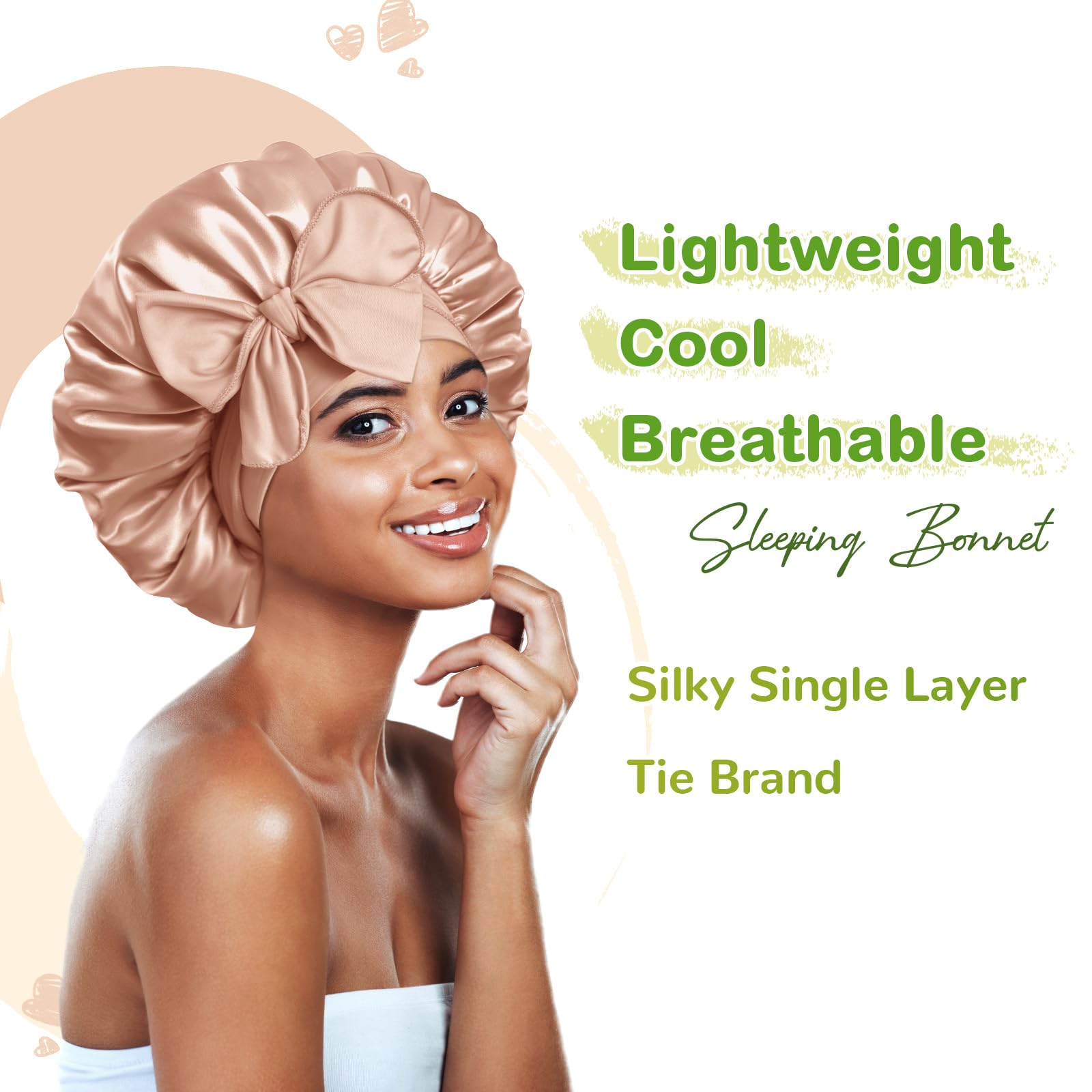 BONNET QUEEN long band knot wrap on head for stylish options.