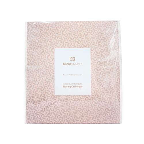 BONNET QUEEN long band provides comfortable no-imprint wear.