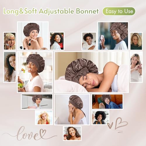 BONNET QUEEN wide 2.8-inch soft band closeup, skin-friendly comfort.