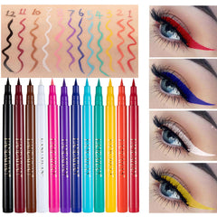 BONNIE CHOICE 12 colors matte eyeliner set packaging for gifting and display