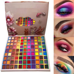 BONNIE CHOICE 99 Colors Eyeshadow Palette closeup highlights versatile day-to-night looks