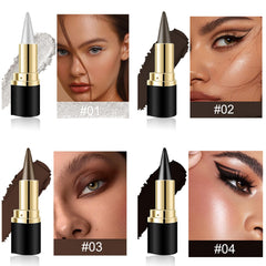 BONNIE CHOICE waterproof gel eyeliner swatches show durable color payoff.