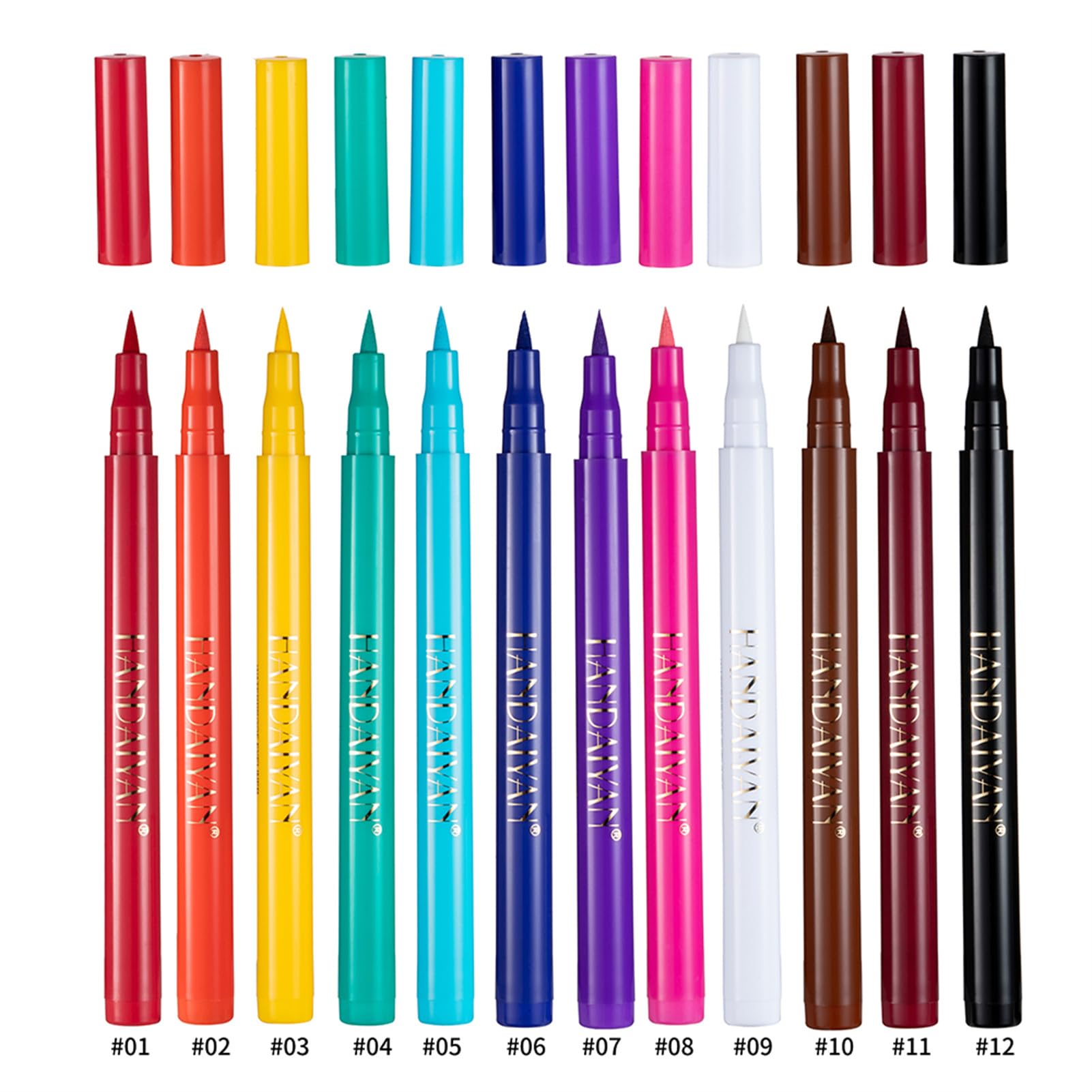 BONNIE CHOICE white eyeliner pencil brightens inner corners