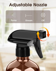 Bontip fine mist nozzle adjustable delivers even spray for routines
