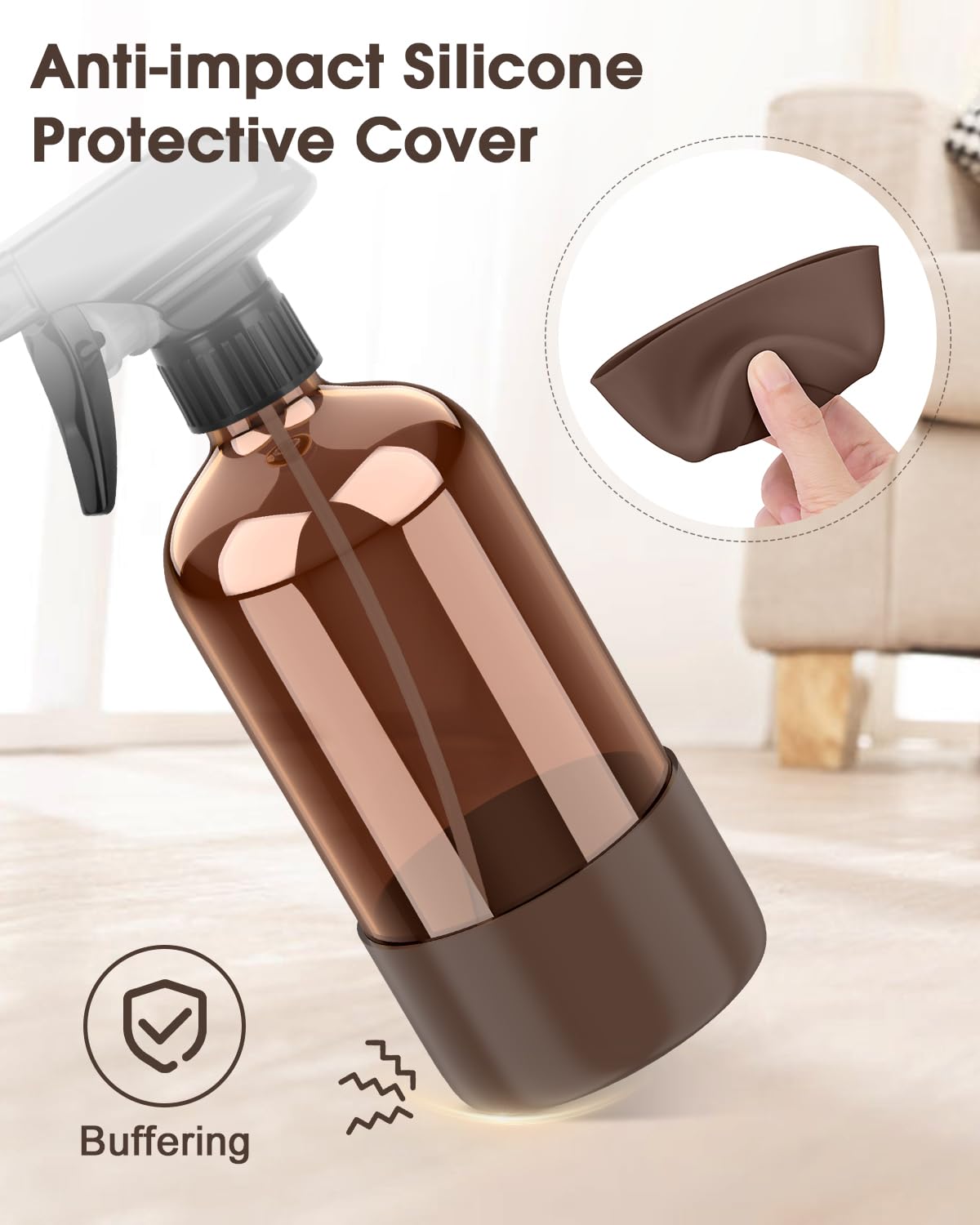 Bontip two-pack 16oz bottles ideal for home or studio use