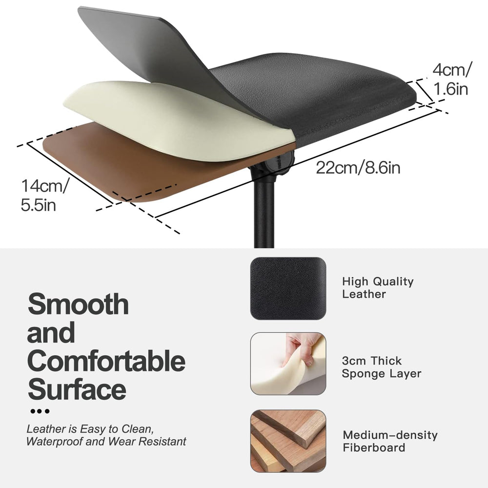 BONTOP foldable tattoo arm rest for easy transport and storage.